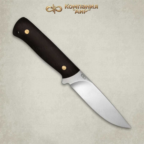 Цельнометаллический нож Стриж, граб, 100х13м