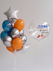 Сет гелиевых шаров 