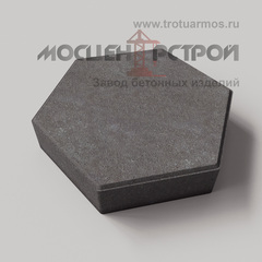 Тротуарная плитка Шестигранник 220х250х60