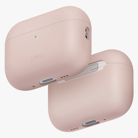 Чехол Uniq Lino Case для AirPods Pro 3, Розовый | Blush Pink