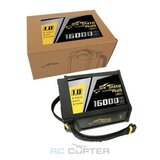 АКБ Gens Ace Tattu Plus 1.0 Compact Version 16000mAh 44.4V 15C 12S1P Lipo Smart Battery Pack
