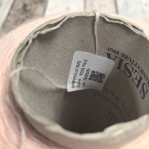 Шерсть органическая SESIA SHERWOOL 3/15 теплый розовый