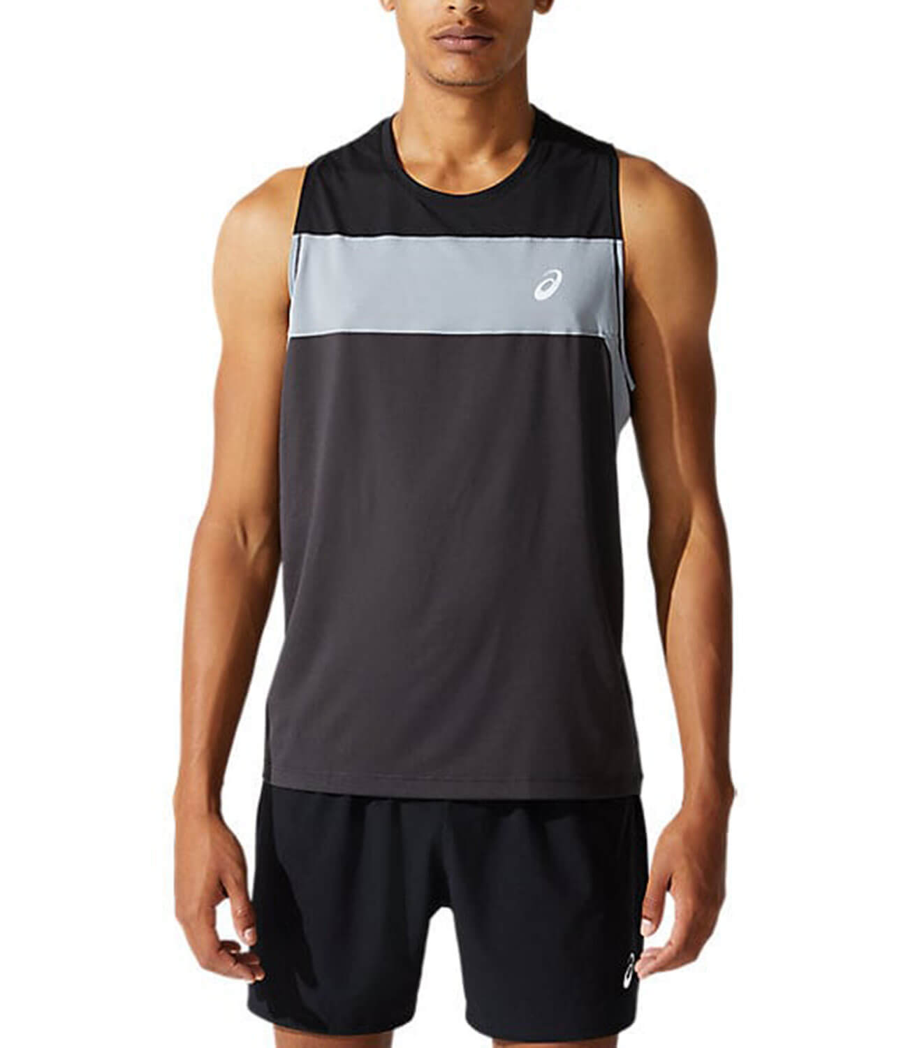 Asics Race Singlet майка для бега мужская черная