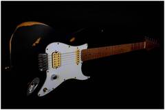 Электрогитара шестиструнная JET JS-800 Relic BK