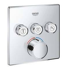 GROHE SmartControl Mixer 29149000 Термостат для душа встраиваемый на 3 потребителя фото