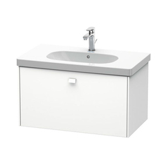Duravit Brioso BR404601818 Тумба подвесная под раковину 820х469х452 мм, с 1 выдвижным ящиком, цвет белый матовый 18 (для 034285) фото