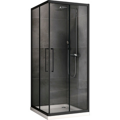 Abber Schwarzer Diamant AG02080BH Душевой уголок, 80x80x195, цвет: чёрный фото