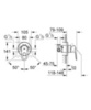 GROHE BauLoop 124895 Гигиенический душ со смесителем