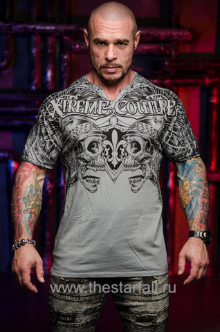 Xtreme Couture | Футболка мужская HECTOR X1834I от Affliction перед