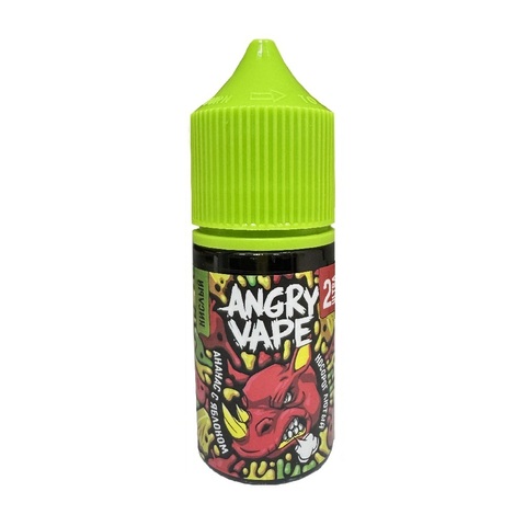 Жидкость Angry Vape Salt 2% ULTRA 30 ml - Носорог Лютый (ананас с яблоком)