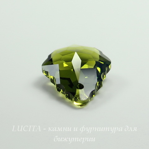 6090 Подвеска Сваровски Baroque Olivine (22х15 мм)
