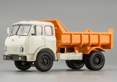 MAZ-503B tipper white-orange 1:43 Nash Avtoprom