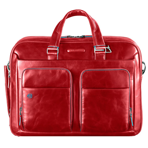 Сумка Piquadro Blue Square, красный, кожа натуральная (CA2849B2/R)