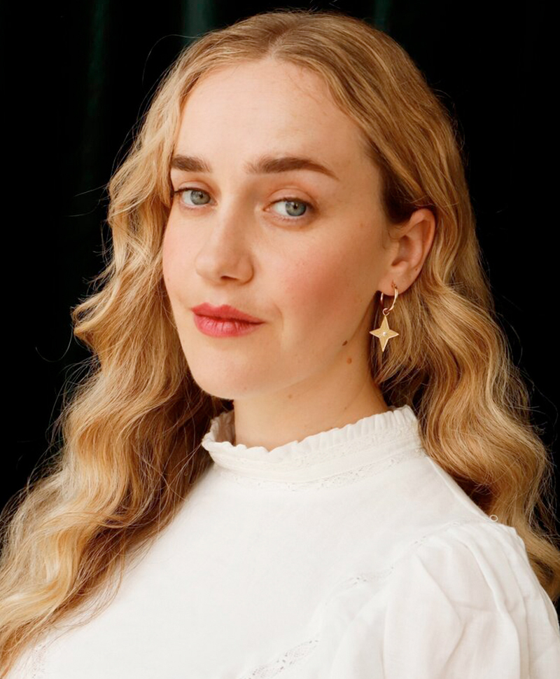 Серьги Star Hoops