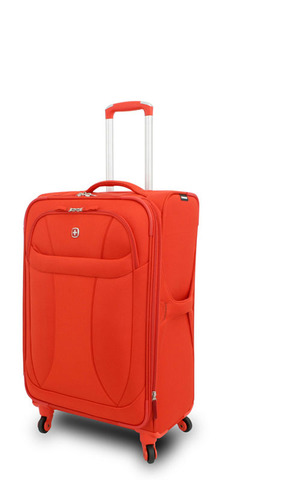 Чемодан Wenger NEO LITE Spinner 24,5'' оранжевый, 47х27x74 см.,  64 л. (72087726).
