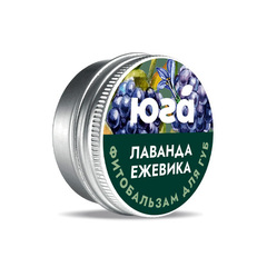 Фитобальзам для губ «Лаванда и ежевика» ТМ Юга