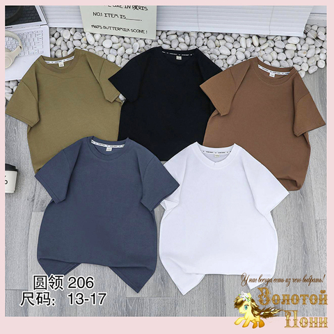 Футболка хлопок м (5-9) 260119-SL6114