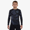 Детский рашгард Hardcore Training Heraldry Black LS