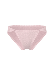 PINK ЧИИКИ НА ЗАНИЖЕННОЙ ПОСАДКЕ С КРУЖЕВНОЕ ТЕСЬМОЙ