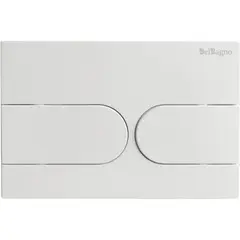 BelBagno BB-11-BL Кнопка смыва, белый глянец фото
