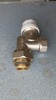 Клапан Термостатический Угловой 1/2" Ду15 Осевой Sanline Арт.RA2-15X