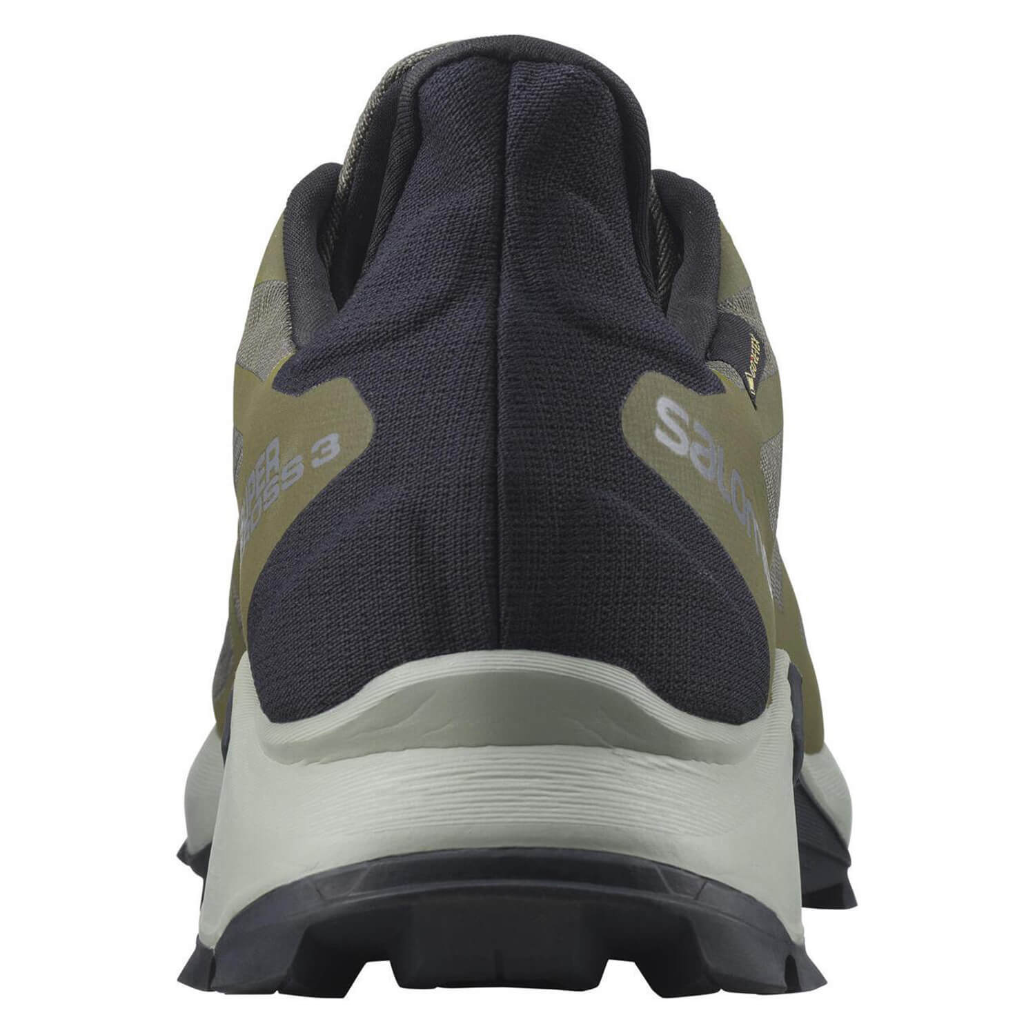 Мужские кроссовки для бега Salomon Supercross 3 GoreTex оливковые - 3