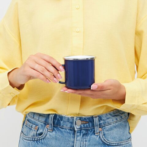Эмалированная чашка для питья VINTAGE CUP