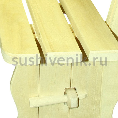 Лавка из осины - 90 см. - 4