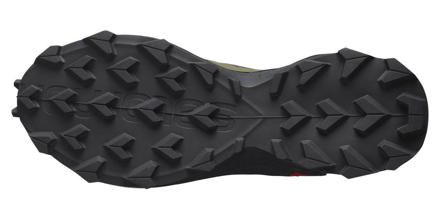 Мужские кроссовки для бега Salomon Supercross 3 GoreTex оливковые - 2