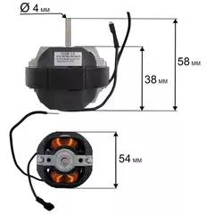 Двигатель эл. переменного тока QUATTRO ELEMENTI QE2000Q 220-240V 50Hz 25W (915-960-013)