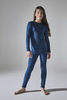 Детский комплект термобелья Craft Jr Core Warm blue - 2