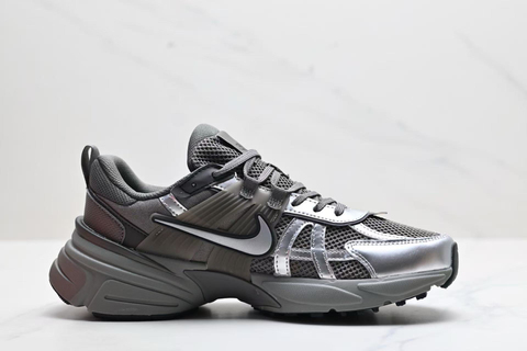 Nike V2 K Run 'Cave Stone Metallic Silver' 