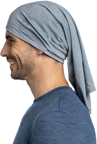 Картинка шарф-труба Buff Merino Lightweight Solid Flint - 3