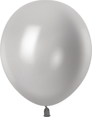 Шар К512 12''/30 см, Металлик, Серебро (M36), 100 шт.