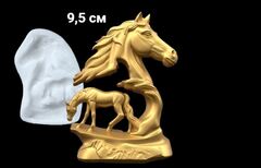 Силиконовый молд № 344 Конь правый большой