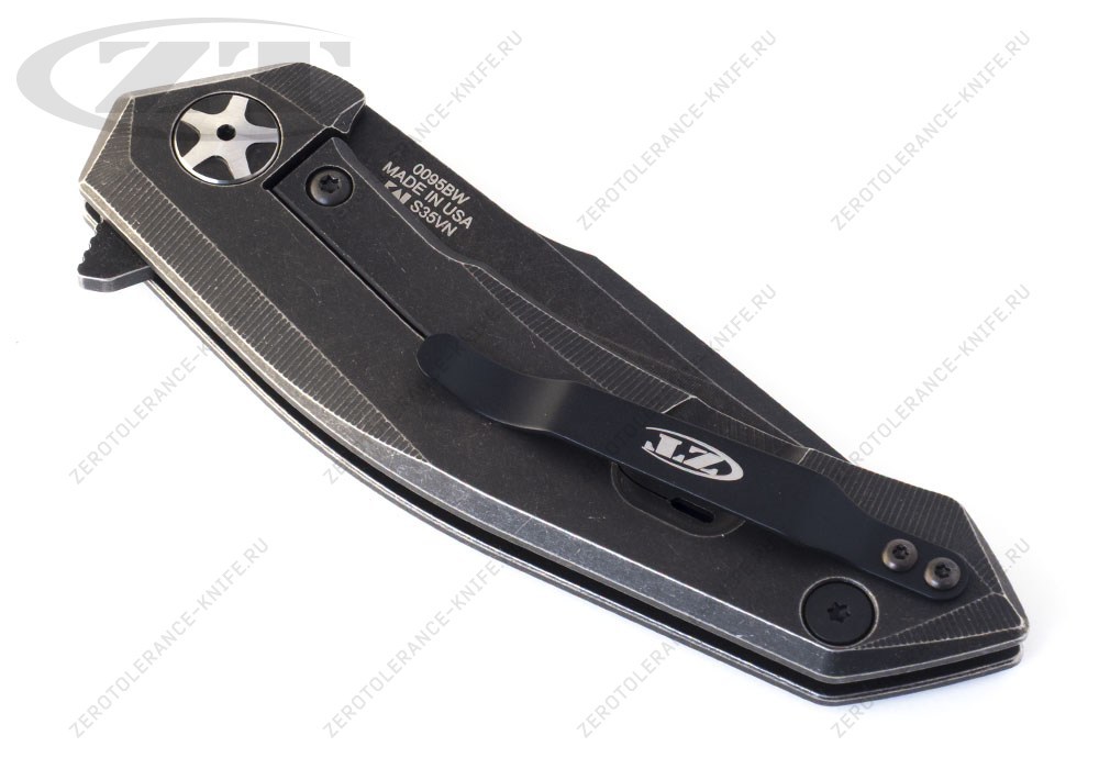 Нож Zero Tolerance 0095BW textured handle - фотография 