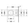 Duravit ME by Starck 938000005 Бачок для унитаза напольного
