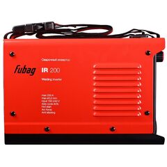Сварочный аппарат инверт, Fubag, IR 200, 8.1 кВт, 200 А, электрод
