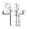 Hansgrohe 73806000 Смеситель для кухни с выдвижным изливом и лейкой