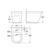 GROHE Euro 3934000H Биде напольное
