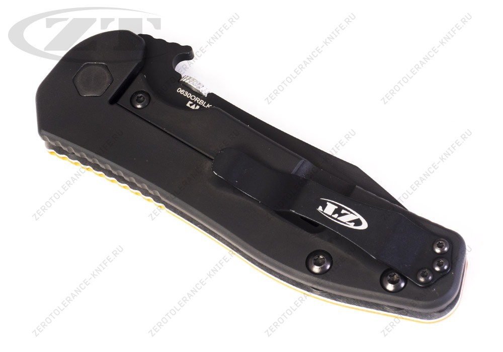 Нож Zero Tolerance 0630ORBLK EMERSON - фотография 