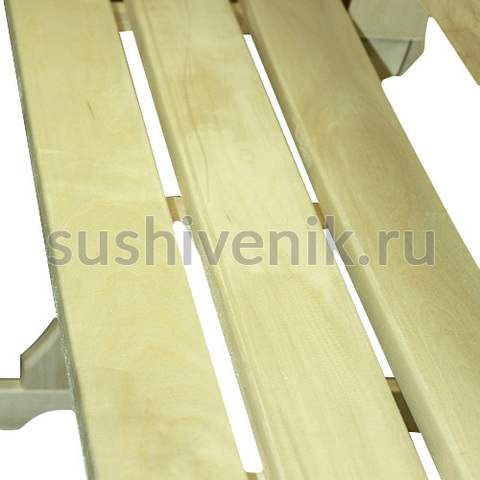 Лавка со спинкой для бани и сауны - 5