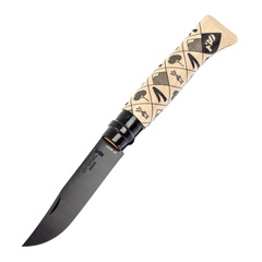 Фото Складной Нож Opinel №08, Sandvik 12C27, граб, 002399