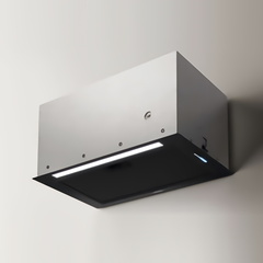 Кухонная вытяжка Jetair PLANE BL MAT/F/52