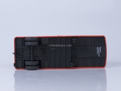 MAZ-200V with semitrailer MAZ-5217 red-gray AutoHistory 1:43