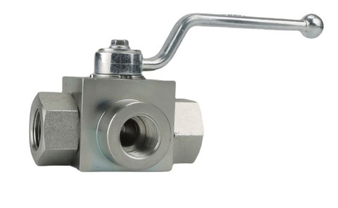 Фото KHB3K-G1/4-L-1111-01-1 - Шаровой кран 3/2 на высокое давление, резьба G1/4