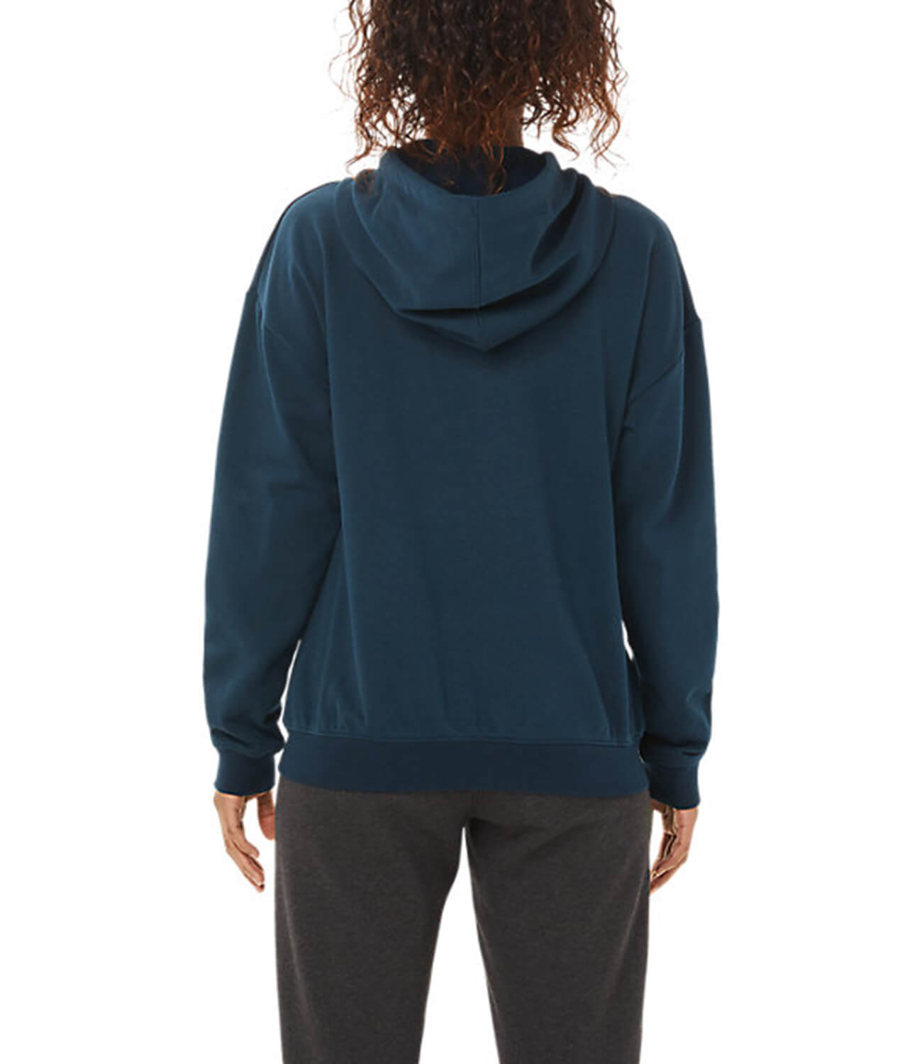 Asics Big Oth Hoodie толстовка женская темно-синяя - 2