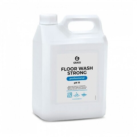 GraSS Щелочное средство для мытья пола "Floor wash strong" (канистра 5,6 кг)