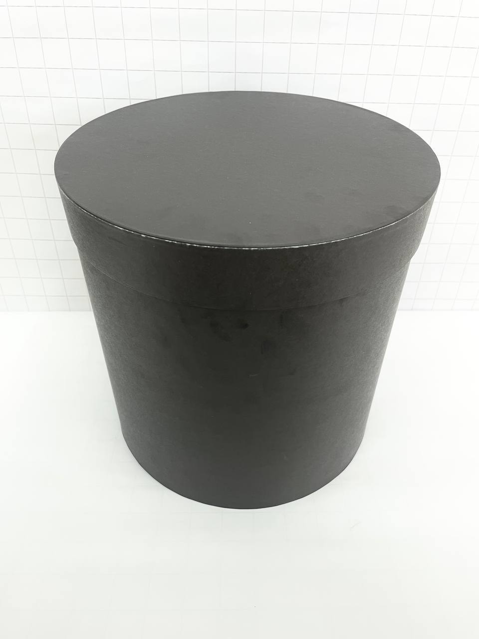 Цилиндр одиночный, 25*25 см, Черный, 1 шт.