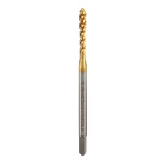 Метчик №4 -40-UNC (Машинный, винт.) DIN371 HSSE-TiN C/2-3P R45 56мм a=2,7 H-Tools  74704ETHT